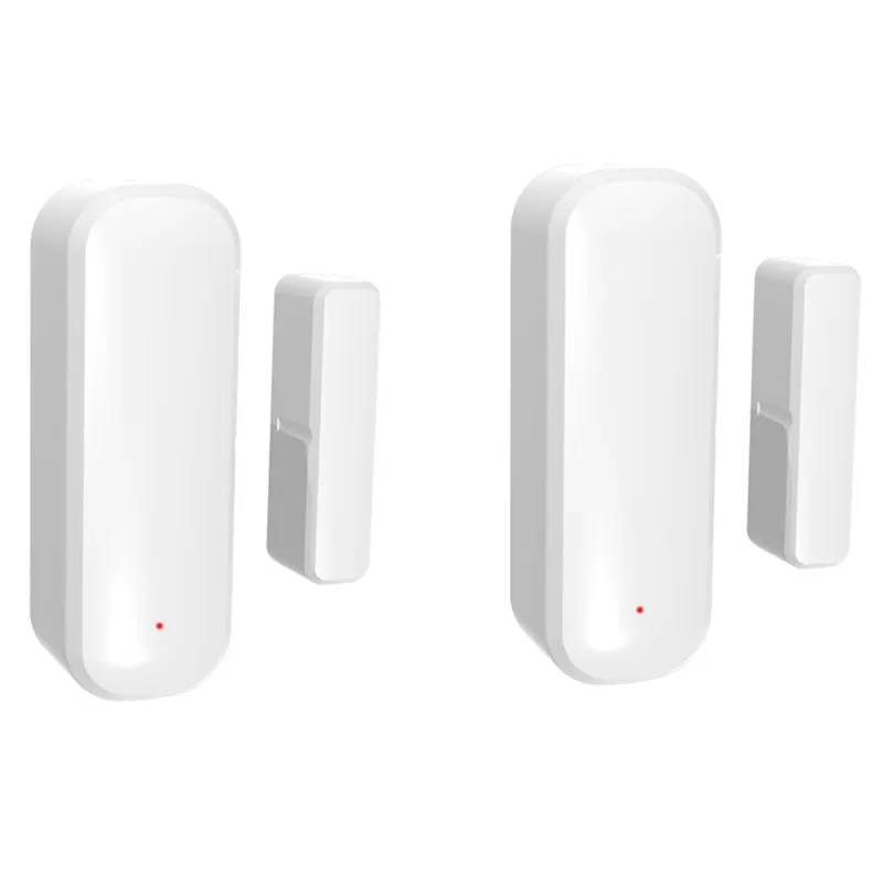 2X Tuya Zigbee Door Window Sensors Wireless Smart Life Magnetic Door Sensor APP Remote Control