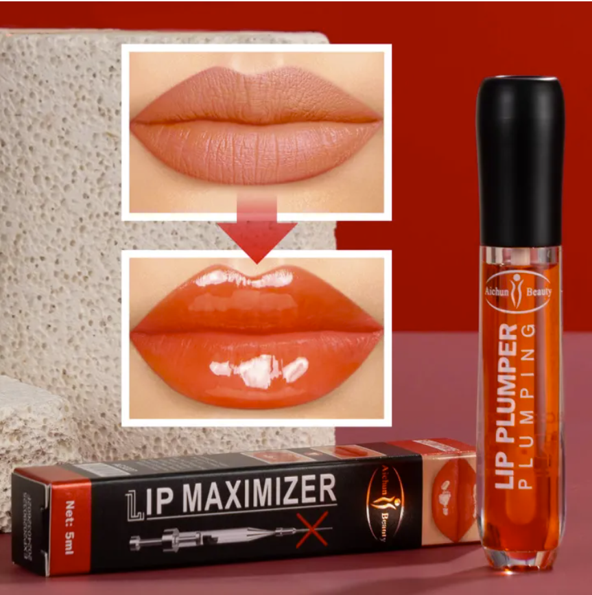 99 Mall Offer Magic Lip Gloss (Looks Like Lip Plumper Without Effect) - Intense Lip Maximizer & Color Brightening Lip Plumper - Hydrating Lip Care Gloss with Natural Shine and Nourishing Formula for Volume & Radiance By 99 Stores