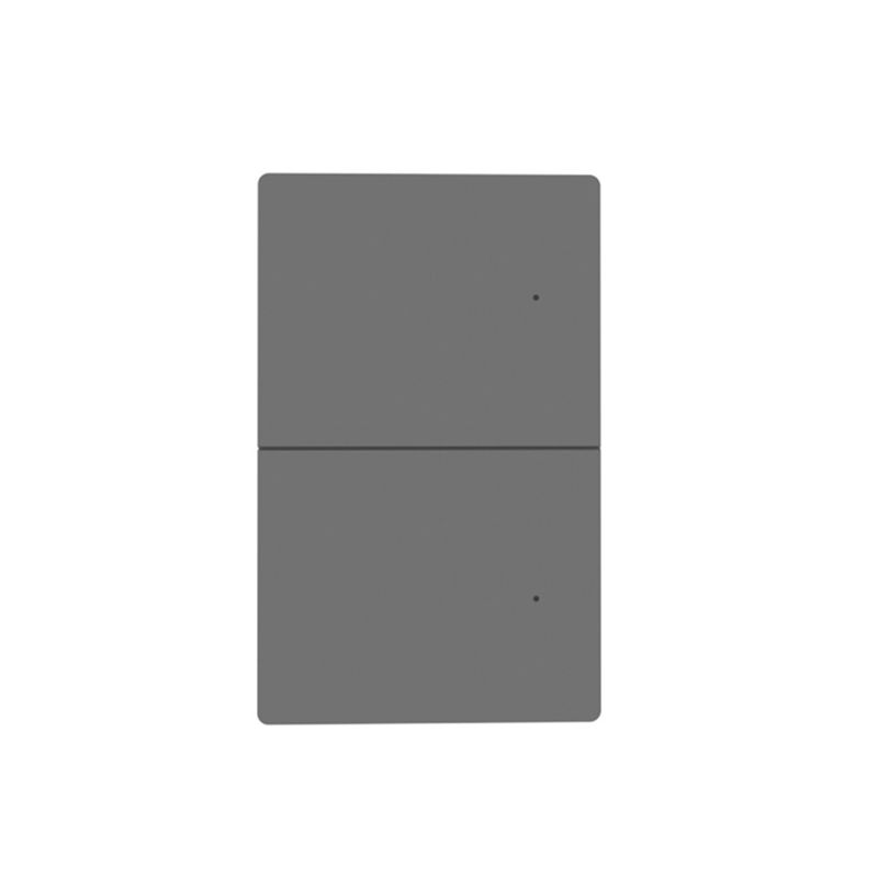Tuya Zigbee Intelligent Dual Switch Control Wall Light Switch for App, 2 Gang Smart Device