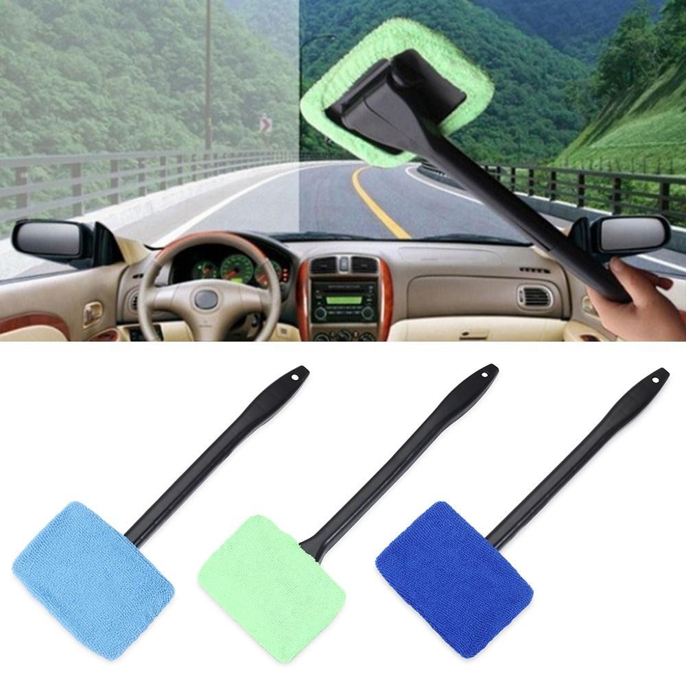 New Glass Tool Car Window Cleaner Long Handle Dust Removal Car Windshield Cleaning Tool Convenience Easy Clean Cleaning Brush