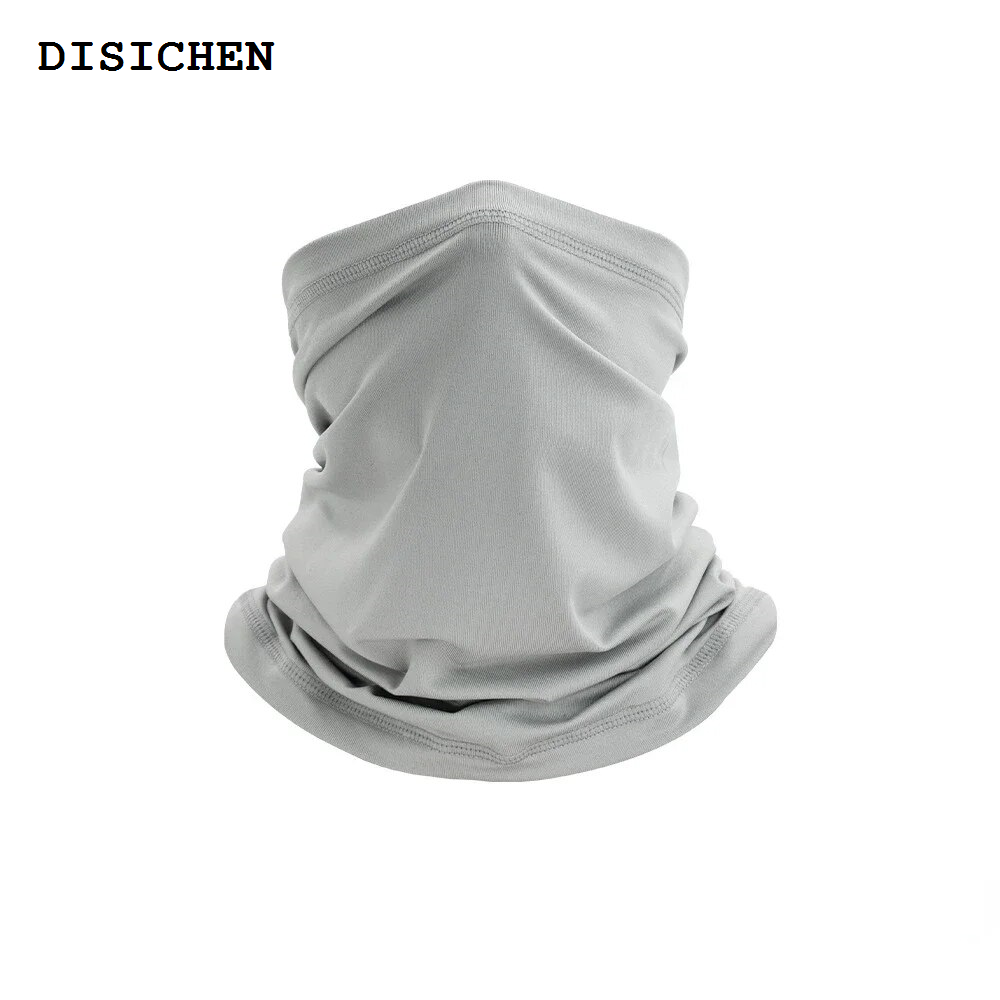 DISICHEN New style Silk Scarf Uni Scarf Outdoor Headband Bike Cycling Balaclava Neck Tube Warmer Riding Bandanas Face Mask Sports Bicycle
