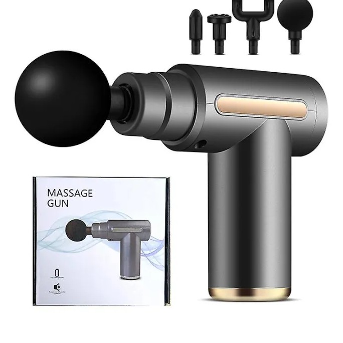 Muscle Massage Gun Deep Tissue Massager Physiotherapy Gun, 6 Gear Level Variable Frequency Vibrations, Exercising Pain Relief Body Massager