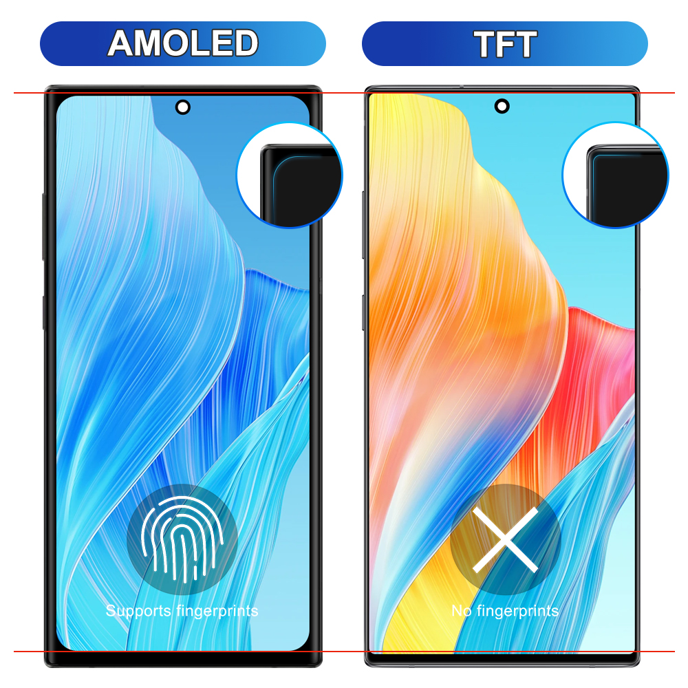HOT AMOLED TFT Note 10 Plus Screen For Samsung Note 10+ LCD Display 5G N976F Touch Screen +Frame Support S Pen with Fingerprints