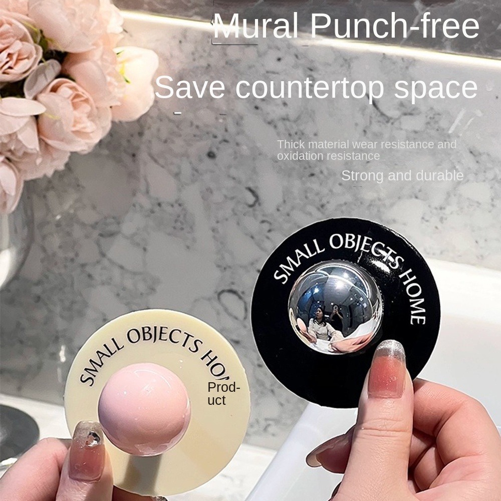 New Reusable Suction Cup Hooks Punch Free Traceless Storage Hanger Wall Hook Shower Hooks Bathroom