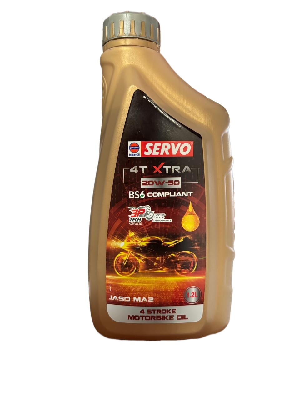 Servo 4T XTRA 20W50 BS6 Compliant||1.2 Ltr