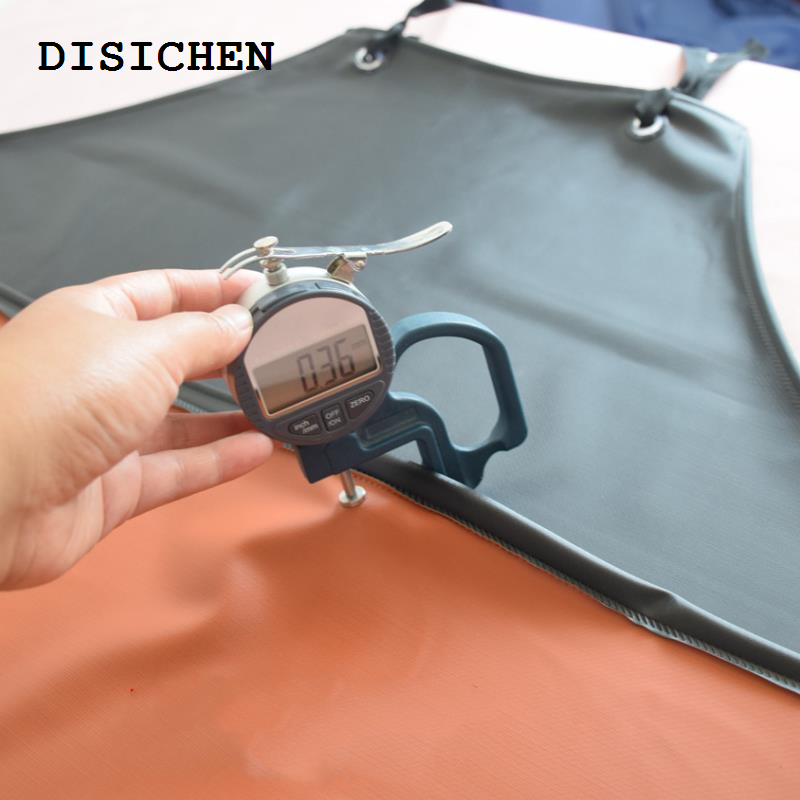 DISICHEN 【2025 Version】 Double Layers Thickened Apron Kitchen Waterproof Vinyl Apron Chemical Resistant PVC Aprons for Dishwashing Fishing Lab Work