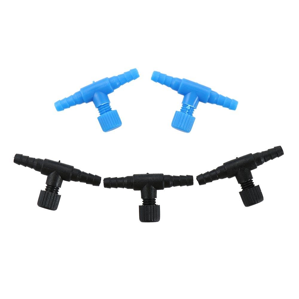 Aquarium Air Control Valve, 4pcs, Adjustable One-Way Air Flow Regulator, Fish Tank Accessories
