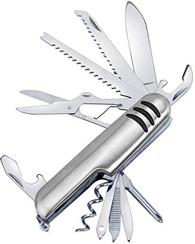 Stainless Steel Multi Functional Swiss Army Style Knife