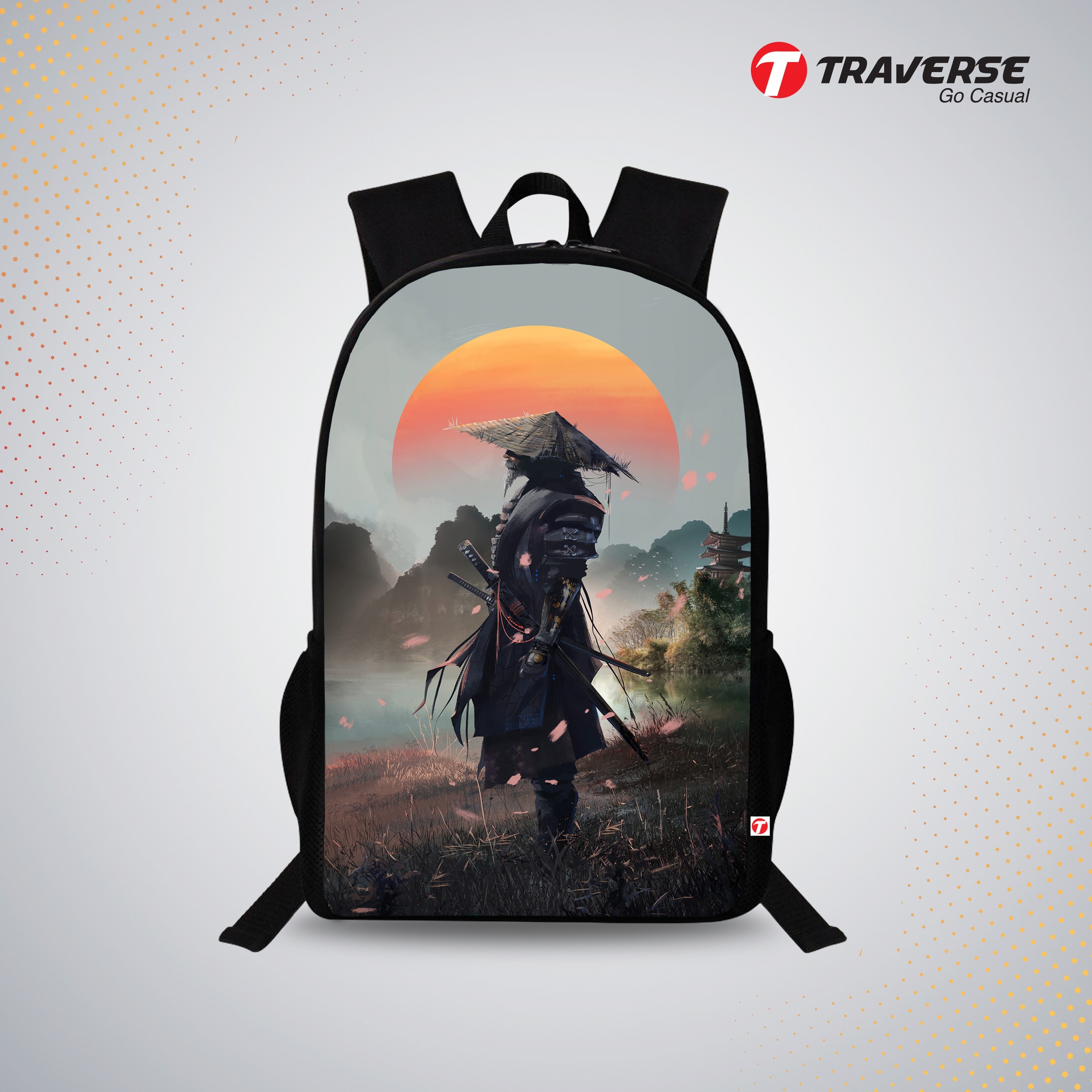 Traverse Japanese Trap Hip Hop Bags For Boys Girls. Digitally printed on Fabric with latest technology. Dual Compartment large backpack Bags hand bag for girls bags for girls