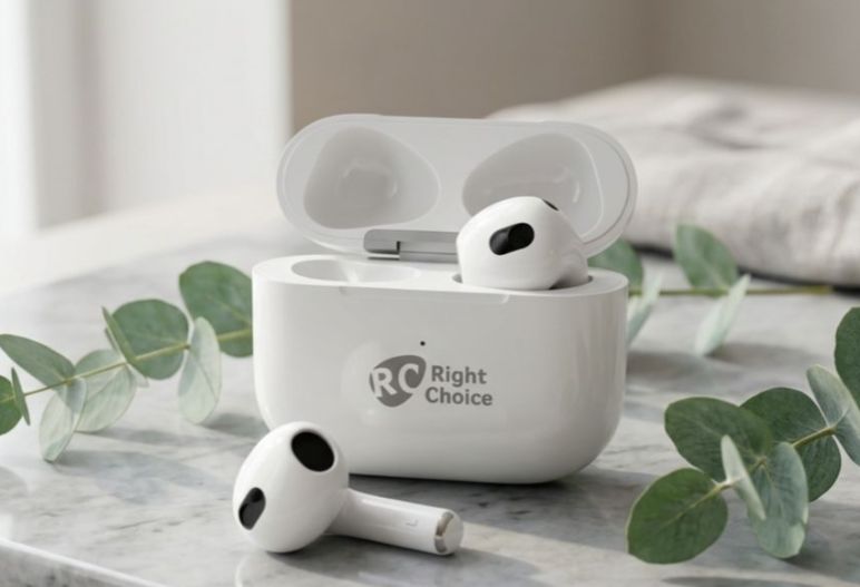 Cameo Right Choice RC Pro 3 Bluetooth V5.3 True Wireless Earbuds with Deep Bass, 13mm Drivers, 15H Total Playtime & Stable 10m Connectivity