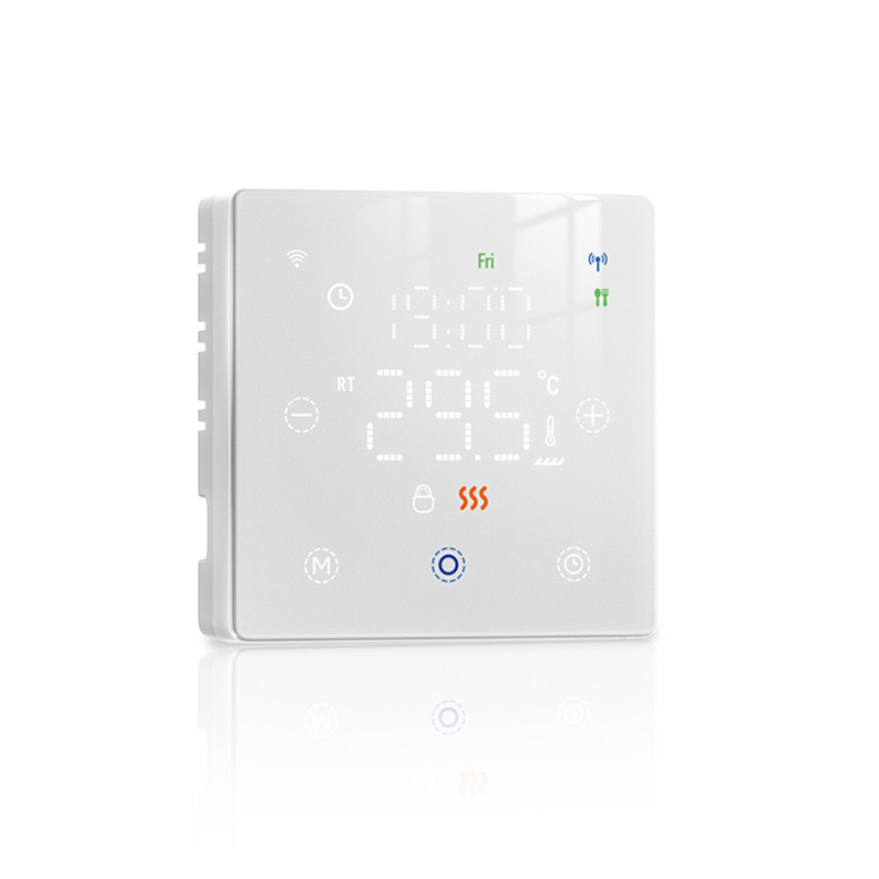 Temperature Control Smart Home Switch Tuya Floor Heating for Water/Electric Gas Boiler White