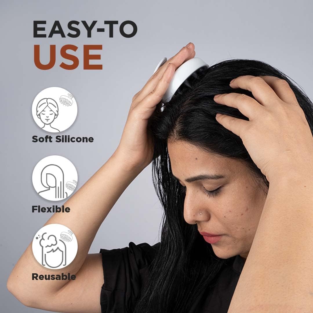 Scalp Massager Brush | Hair Scalp Massager Hair Growth | Head Massager Scalp Stress Relax | Scalp Brush | Scalp Massager Shampoo Brush | Hair Scrubber | Dog Wash Brush | Dog Shampoo Brush