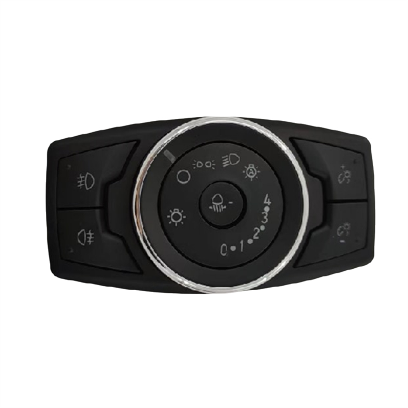 Car Headlight Fog Lamp Switch Automatic Headlamp on/Off Switch Assembly for Focus 2013-2019 Mondeo Ranger