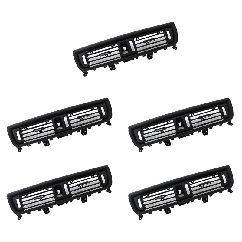 5X Dashboard Central Air Conditioner AC Vent Grille Complete Assembly for 5 Series F10 F11 F18 64229166885