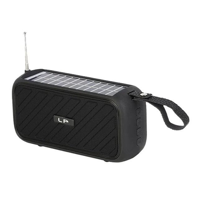 LP V55 2″ 5 Watt Solar Charging FM Radio Bluetooth Speaker