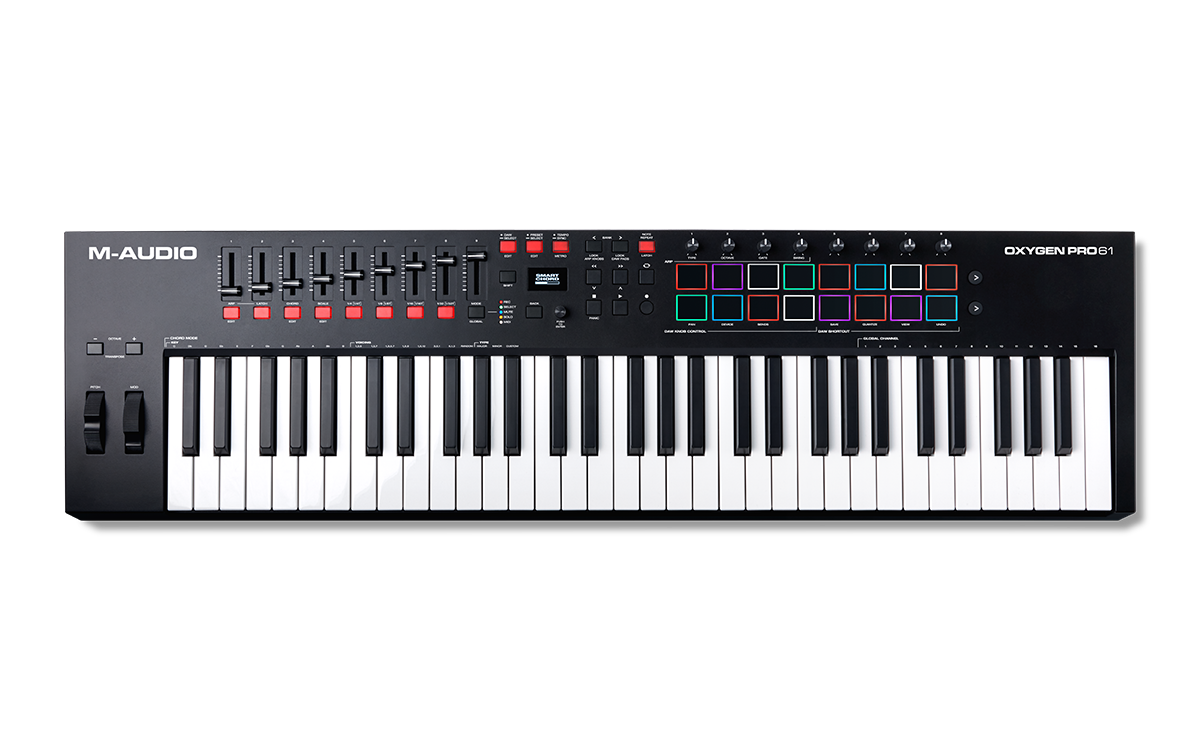 M-Audio Oxygen Pro 61 USB MIDI Keyboard Controller - 61 Keys