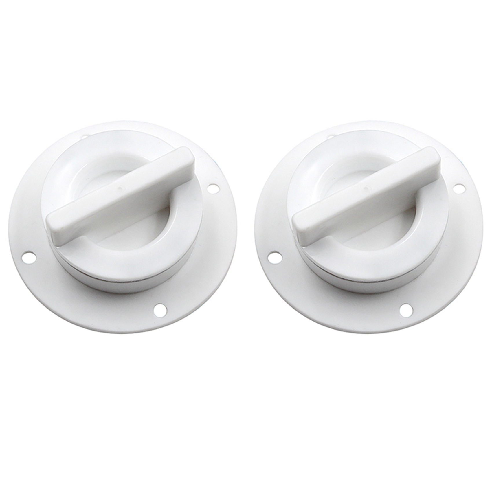 JAERBEE 2X New Water Valve Deck Drain Scupper Drain Valve Outlet for Marine Boat Raft Yacht