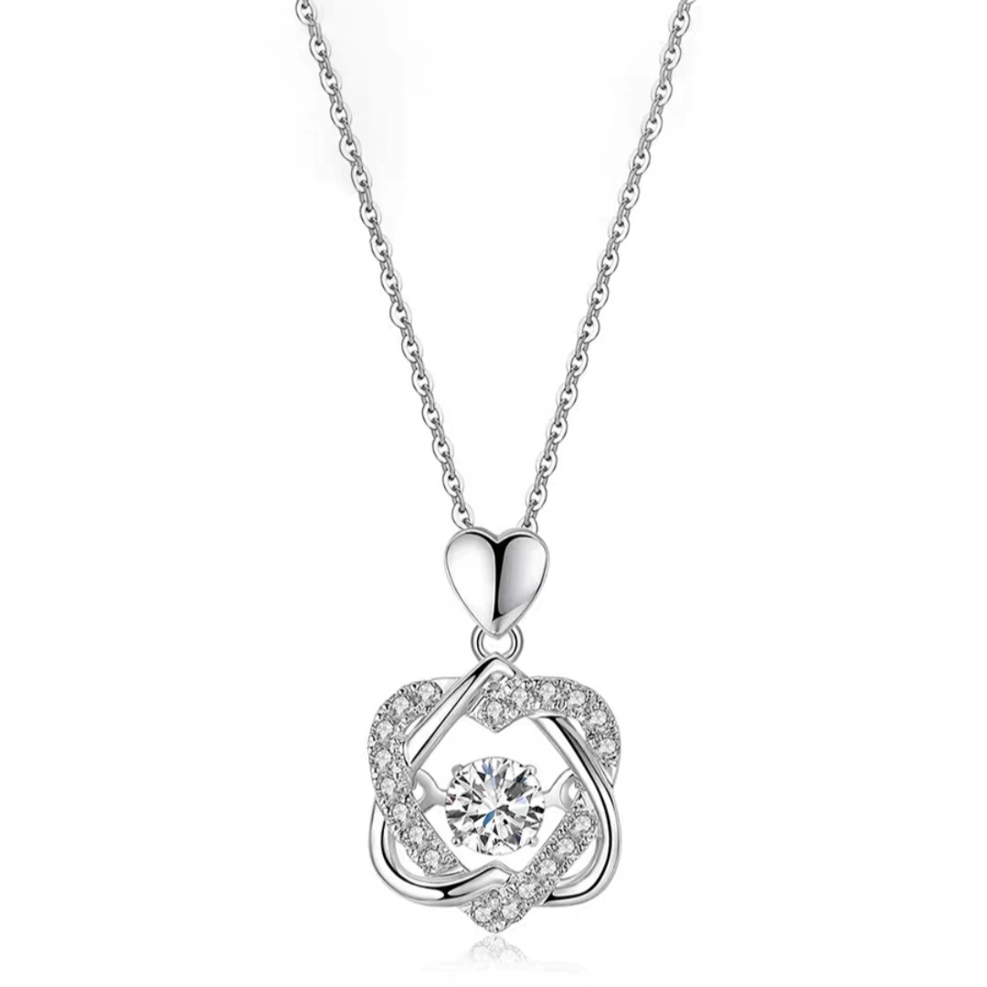 【Mega Sale】No fading smart six-pointed star women's light luxury high-end clavicle chain pendant