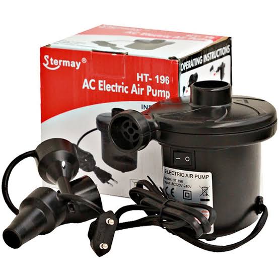 Quick-Fill AC Electric Air Pump, 110-120 Volt, Max. Air Flow 21.2CFM