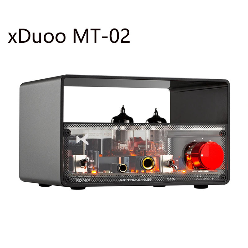 xDuoo MT-02 High Performance Tube Headphone Amplifier MT02 IEM AMPs HPAMP 1500mw power output