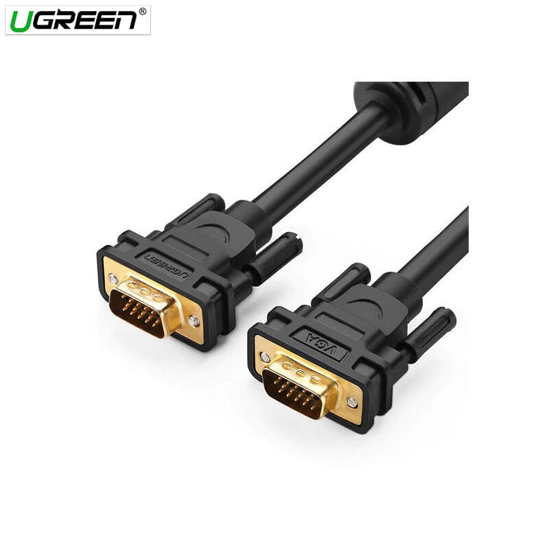 UGREEN VGA Male to Male Cable 10Mtr