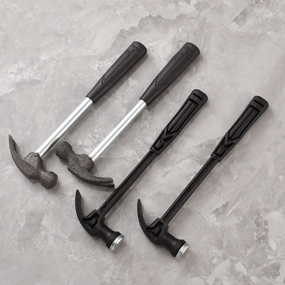 Durable Craft DIY Woodworking Mini Hammer Repair Multitool Horn Hammer Metal Iron Plastic Small Hand Tool Wall Nail