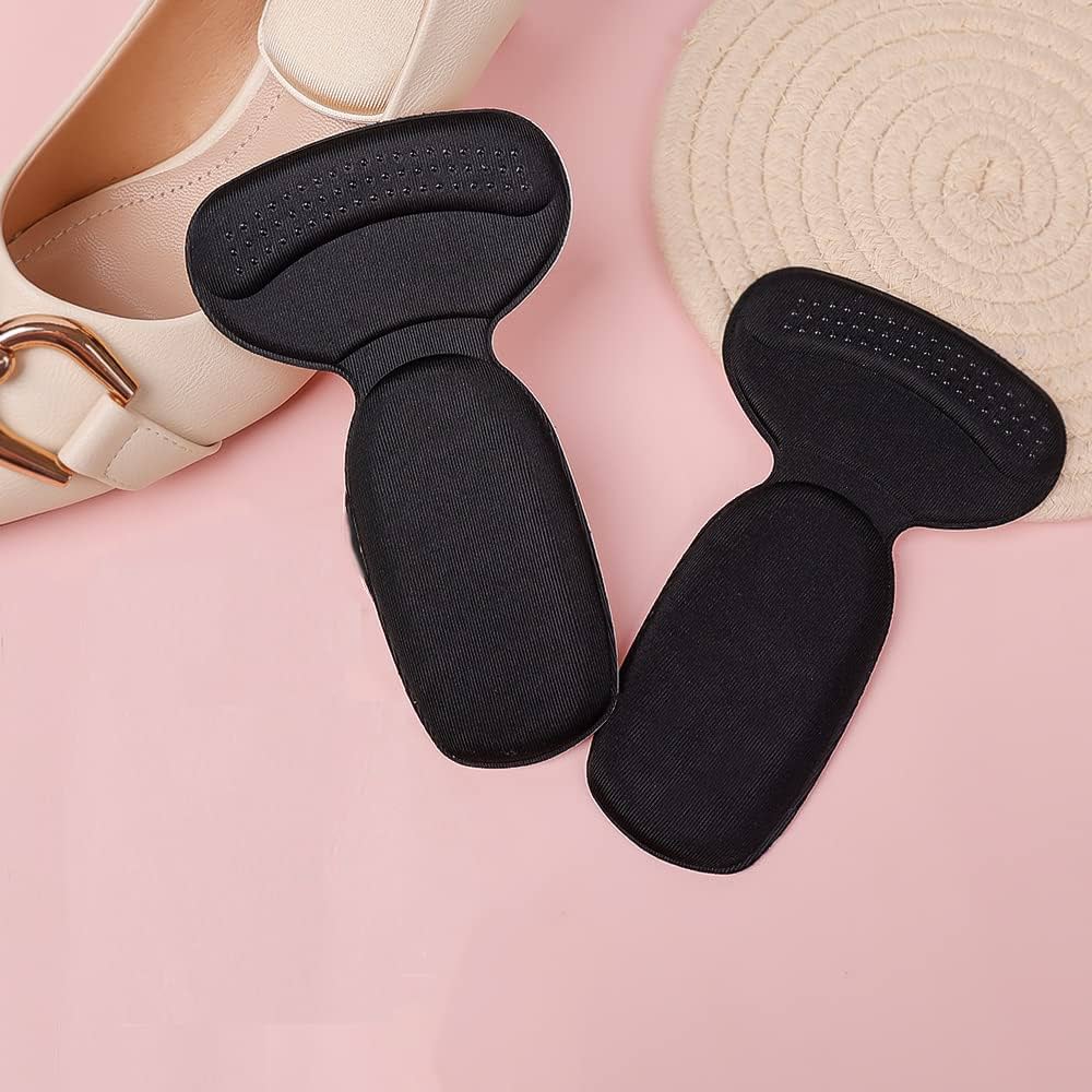 Soft T Shape High Heel Grips Liner Shoes Insert Pad - 1 Pair