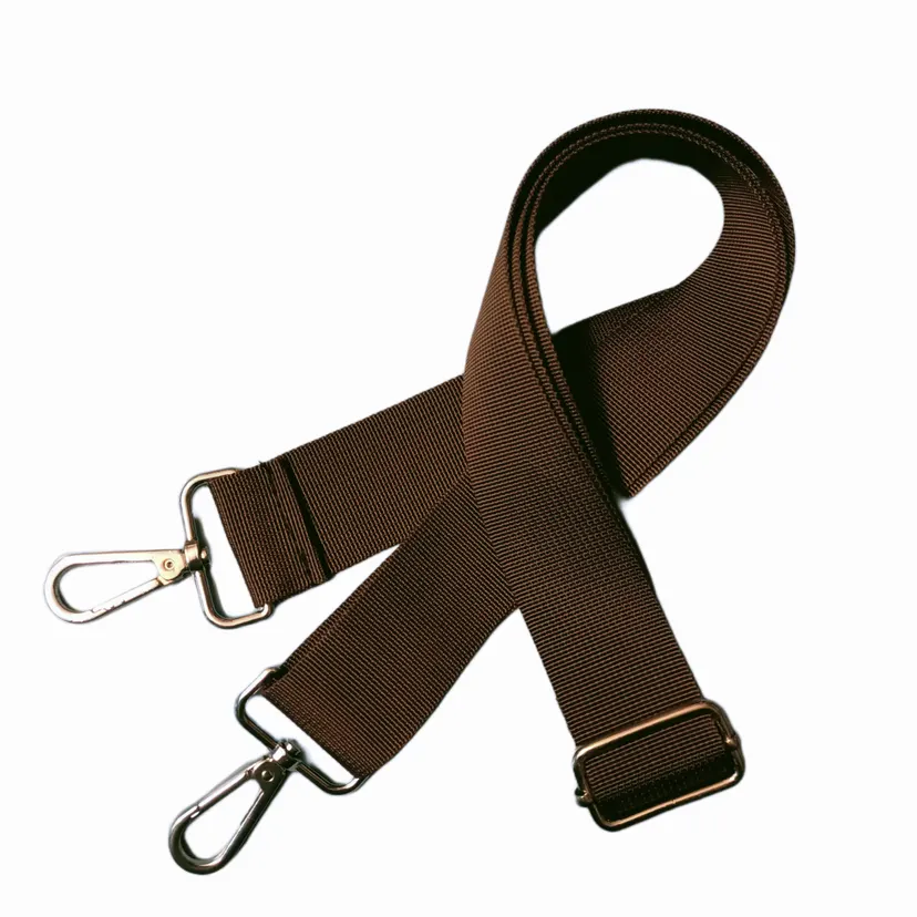 Adjustable Shoulder Strap Shoulder Belt Replacement Strap Belt For Side Bags Length 145cm Brown