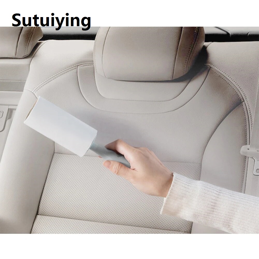 Sutuiying transparent bag Pet Hair Remover Rolle Removing Cat Dog From Furniture Self-cleaning Lint Sofa Curtain Clothes Pet Hair Remover