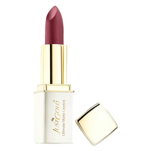 JustGold Ultimate Matte Lipstick 780 Creamy Matte Long Lasting Lipstick for Women Creamy Lipstick Single Swipe Application Smooth and Light Weight(FROM INDIA)JEZ