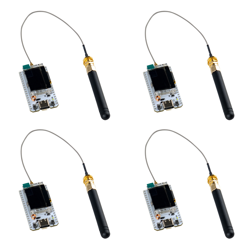 FORIDE 4X Heltec Meshtastic LoRa32 V3 Development Board 863-928MHZ SX1262 0.96 Inch OLED Display BT WIFI ESP32 Lora Kit
