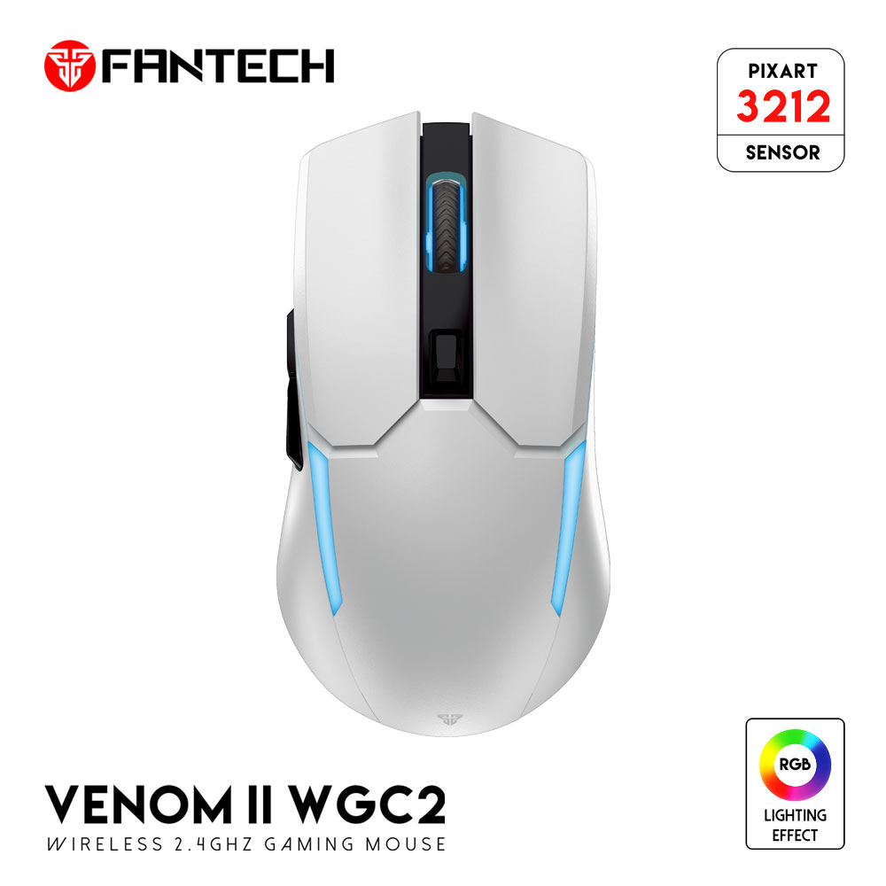 Fantech Venom Wgc2 Wireless Mouse (White)