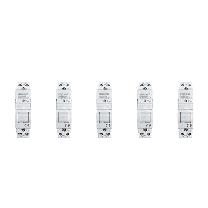 5X Tuya Smart Life ZigBee 16A Din Rail 1P Switch KWh Meter with Energy Monitor Timer Support App Remote Control