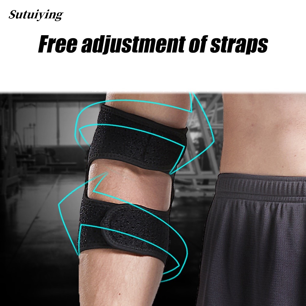 Sutuiying 1Pair Knee Elbow Pad Brace Support for Cycling Skiing Snowboard Roller Sales promotion Skating Skateboard Extreme Sports Protective Gear Kneepad