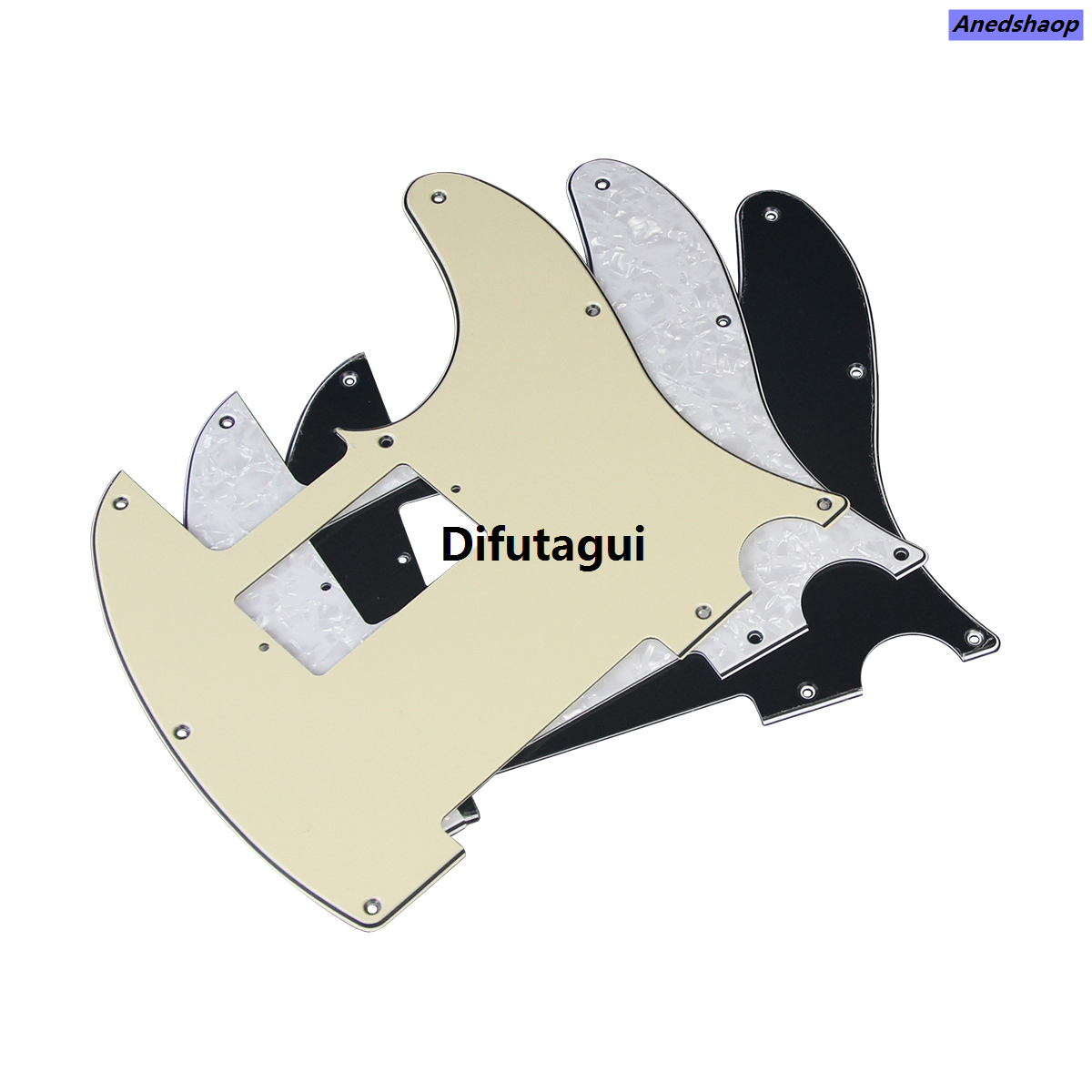 Difutagui FLEOR 1pcs TL Electric Guitar HumbNew Profesional ucker Pickguard 8 Holes With Screws