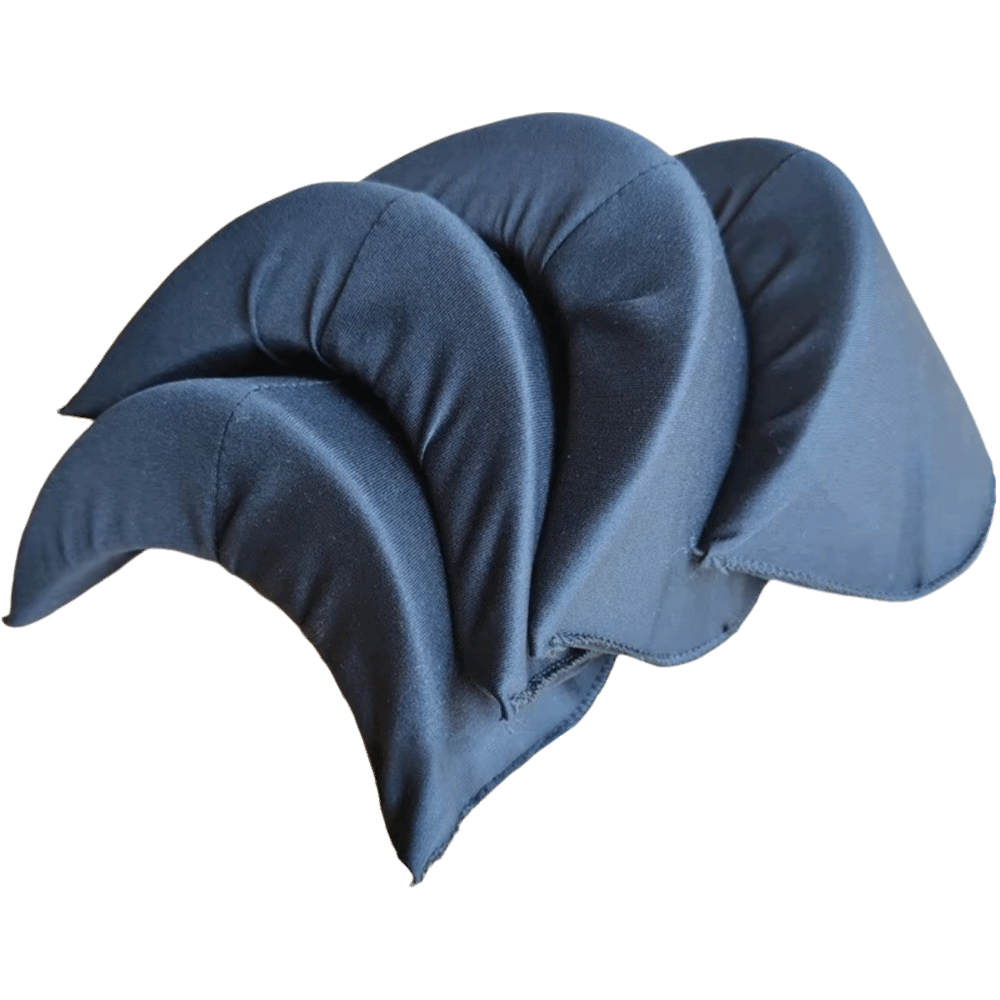 1Pair Thicken Big Shoulder Pads DIY Encryption High Shoulder Pad Sew 35mm Sponge Right Angle Pads Sewing Accessories