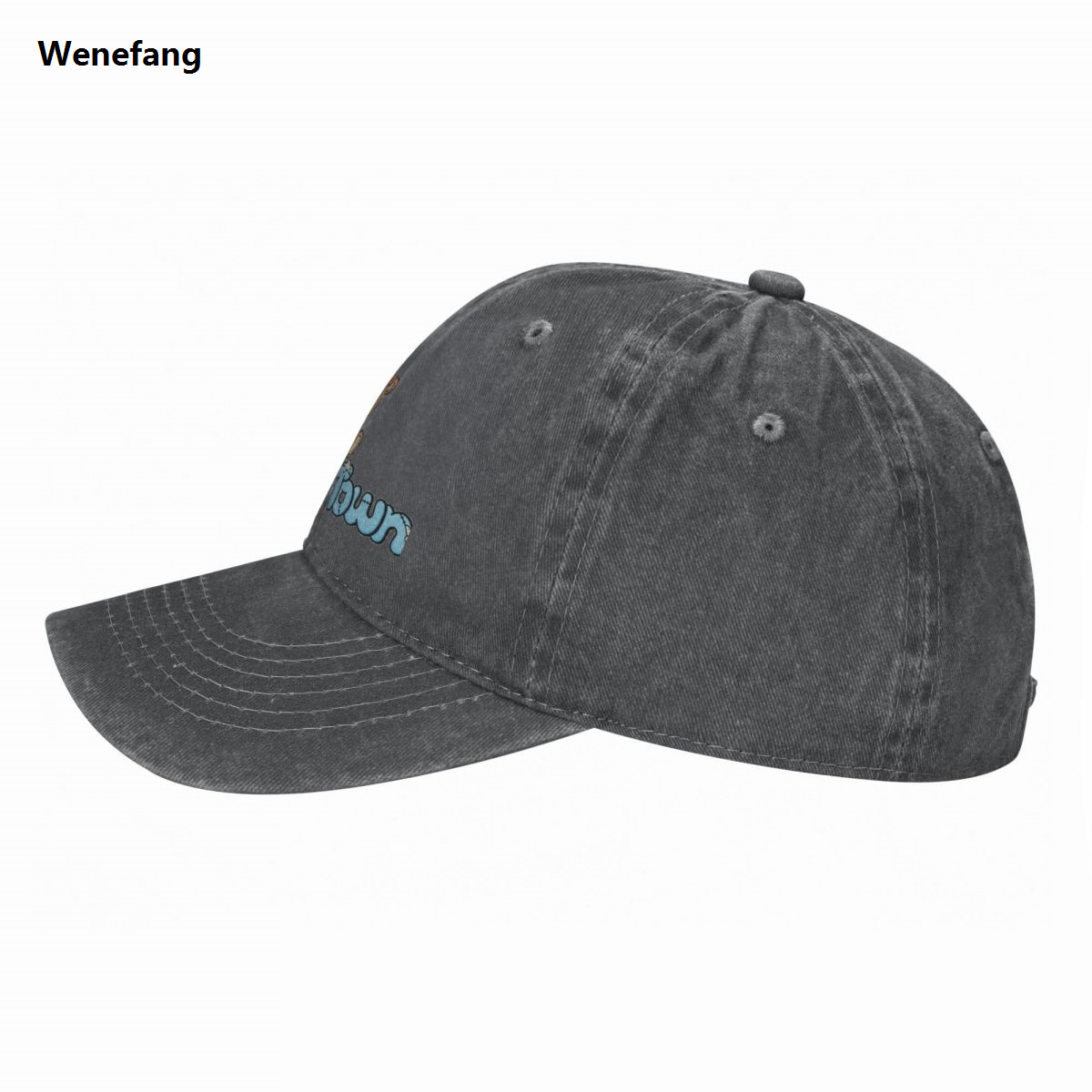 Wenefang bubbatown Baseball Cap Beach Bag Sunscreen Golf Men Women's