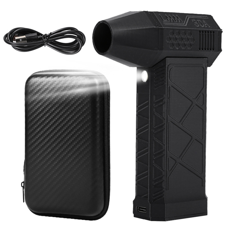 Handheld Air Blower 130000 RPM Mini Turbo Jet Fan Brushless Motor, Powerful Duct Cleaning Tool