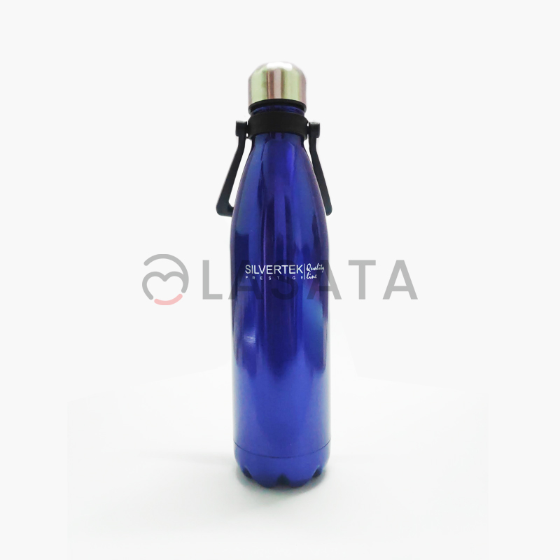 Silvertek - 750ML Stainless Steel Vacuum | Cola Bottles | Thermos Flask with Handle | For both Hot & Cold | Summer & Winter