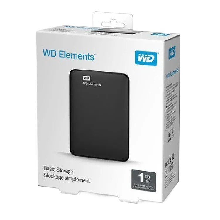 External hard drive 1TB Western Digital Elements