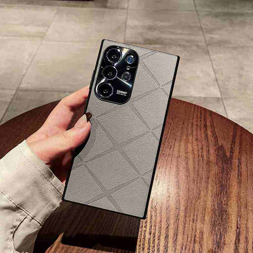 HODON Fashion PU Leather Magnetic Phone Case For Samsung Galaxy S25 S24 S23 S22 Ultra S25 Plus S24 FE Cases Wireless Charge Shockproof Hard Cover
