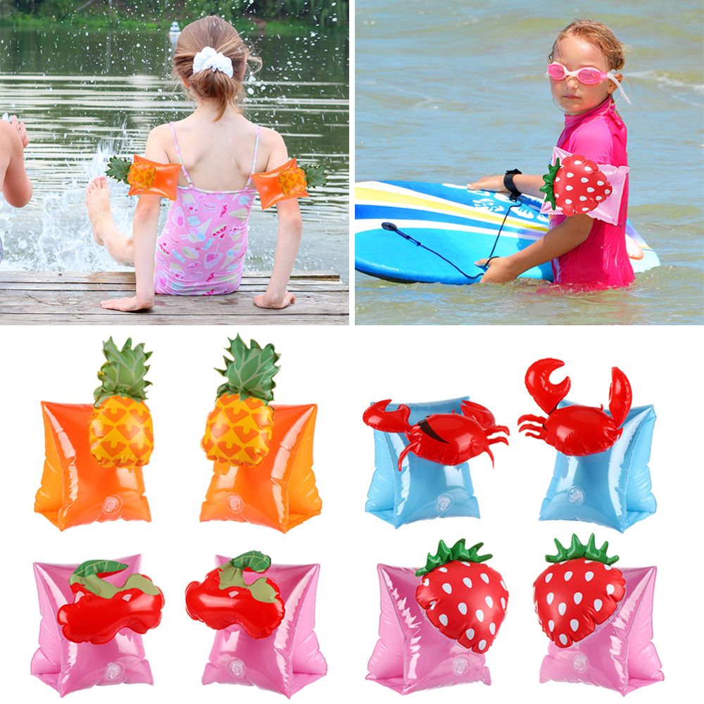Children Vests Kids Swimming Training Inflatable Armband Kids Life Vest Arm Float Rings Baby Swim Rings