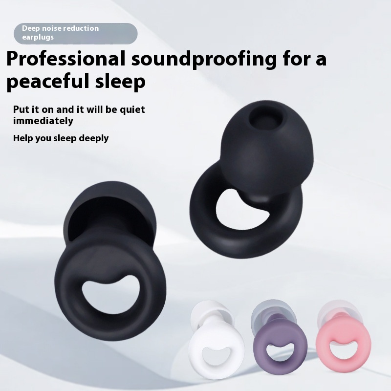 Earbuds Soft Swim Waterproof Reuse Earbuds Silicone Noise Cancelling Sleepbuds Focus and Sleep Earbuds