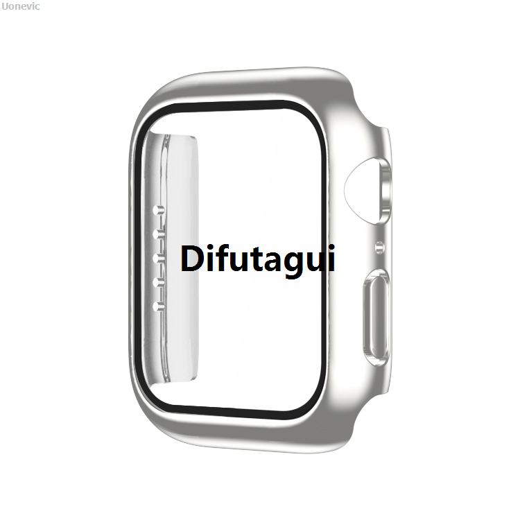 Difutagui Watch Case For Apple Watch Series 3 2 1 38MM Double Row Diamonds PC Protective Case Affordable