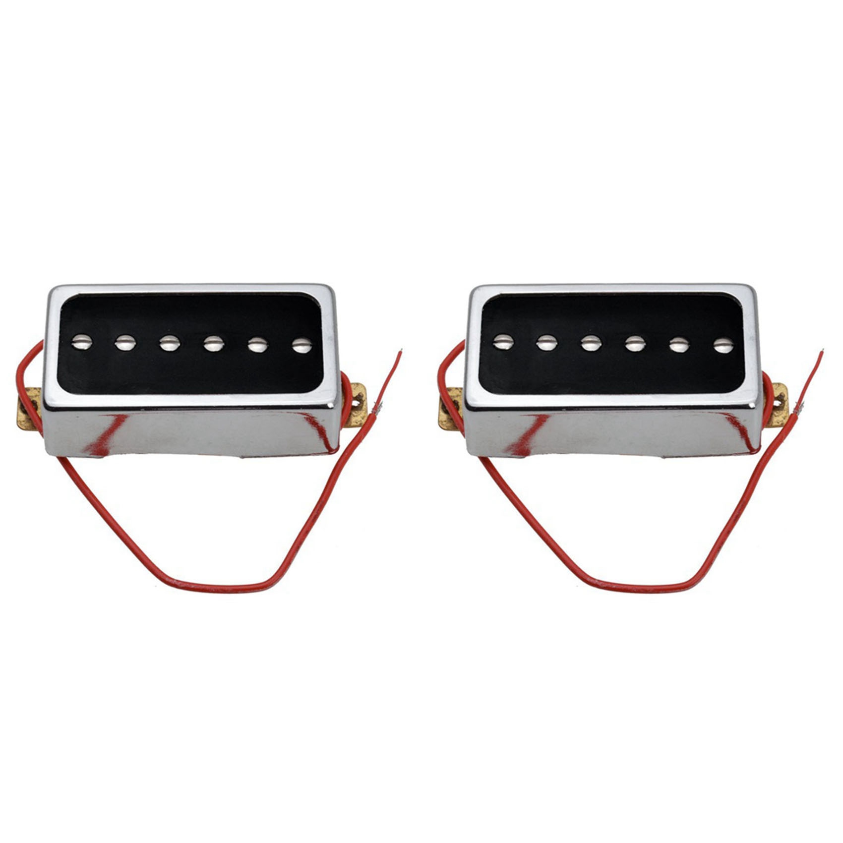 JINMY 2X P90 Electric Guitar Pickup Humbucker Size Single Coil Pickup Guitar Parts and Accessories-Neck