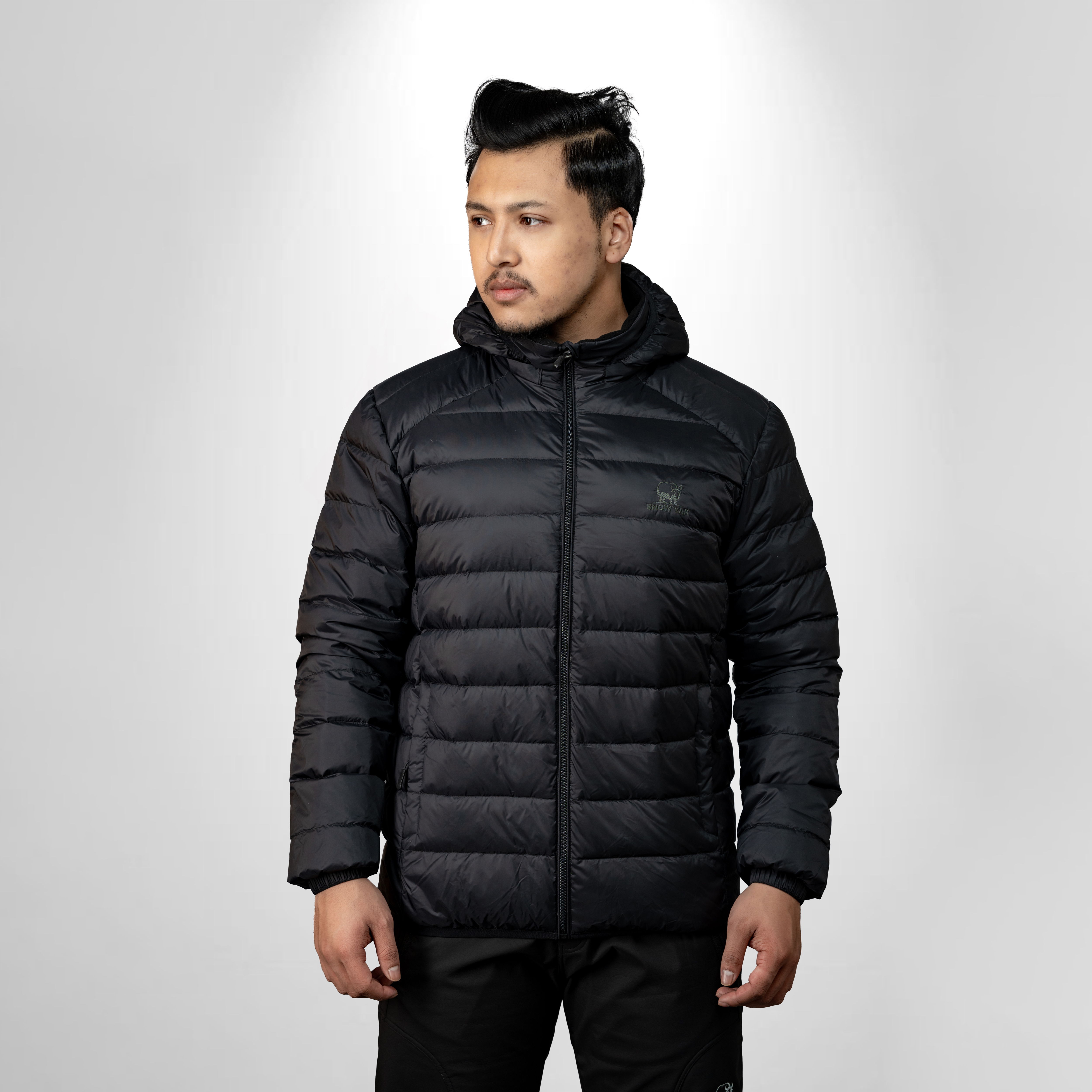 Snow Yak Black Light Down Jacket For Men