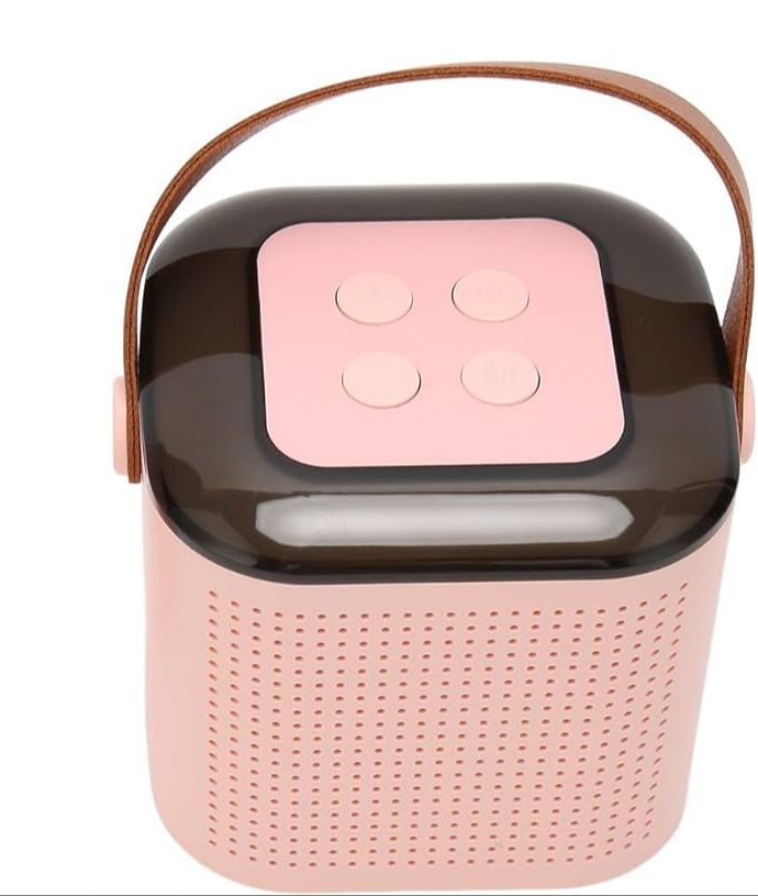 Mini Karaoke Machine for Kids, Portable Bluetooth Speaker for Kids Toddler, Gifts for Girls and Boys Birthday Home Party (only speaker) Multi-Color