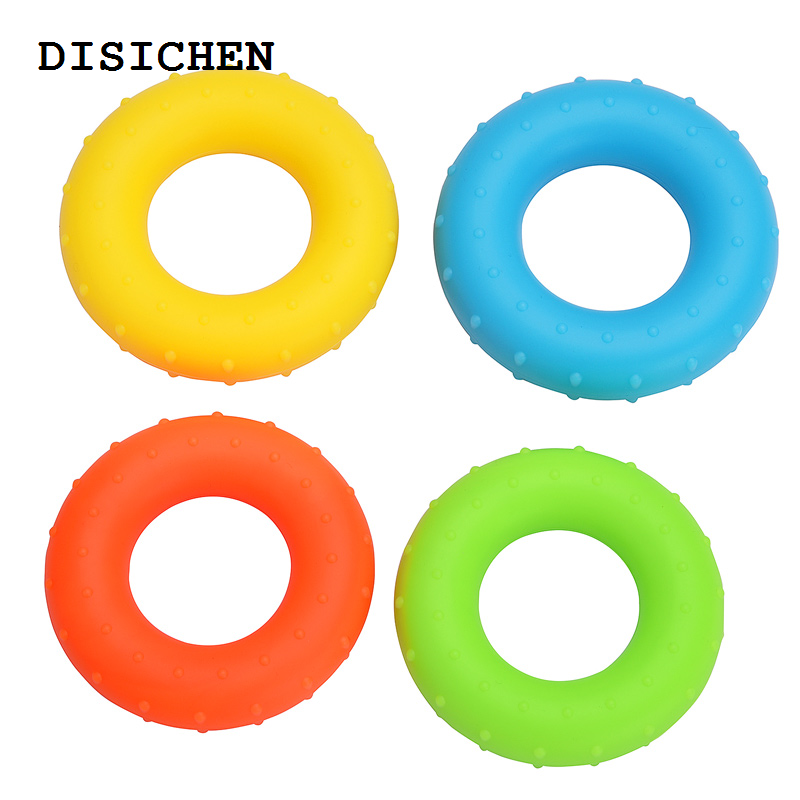 DISICHEN Luxury Silicone Hand Strengthener O Hand Gripper Carpal Expander Forearm Heavy Grip Training Digiflex Muscle Power Workout Alpha Gripz