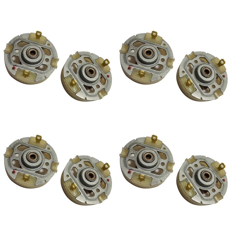 Nullmul 8PCS Rs550 Motor Motor with Copper Brush Charging Drill Electric Screwdriver Brush Holder