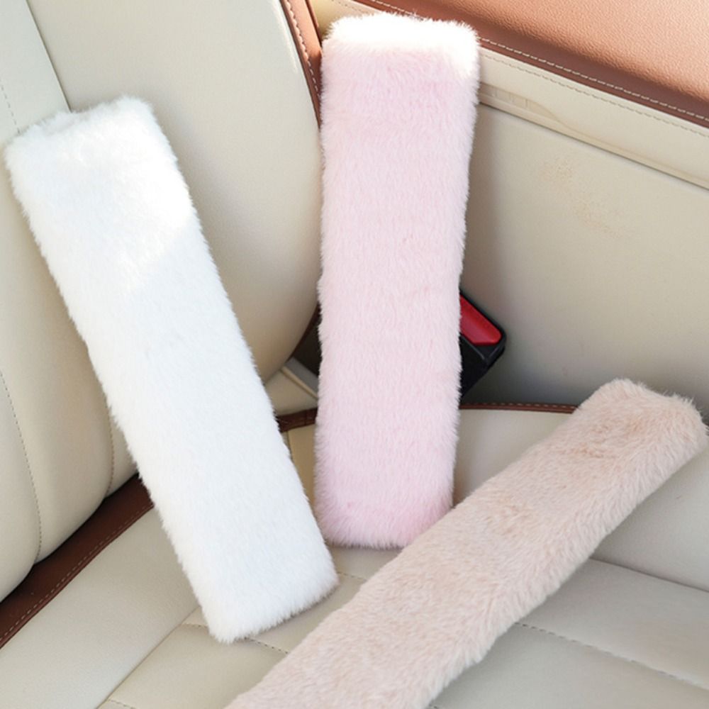 1PCS Soft Car Seatbelt Cover Comfortable Driving Pillow Pad Seat Belt Safety Strap Cover Shoulder Pads Universal Car Accessories